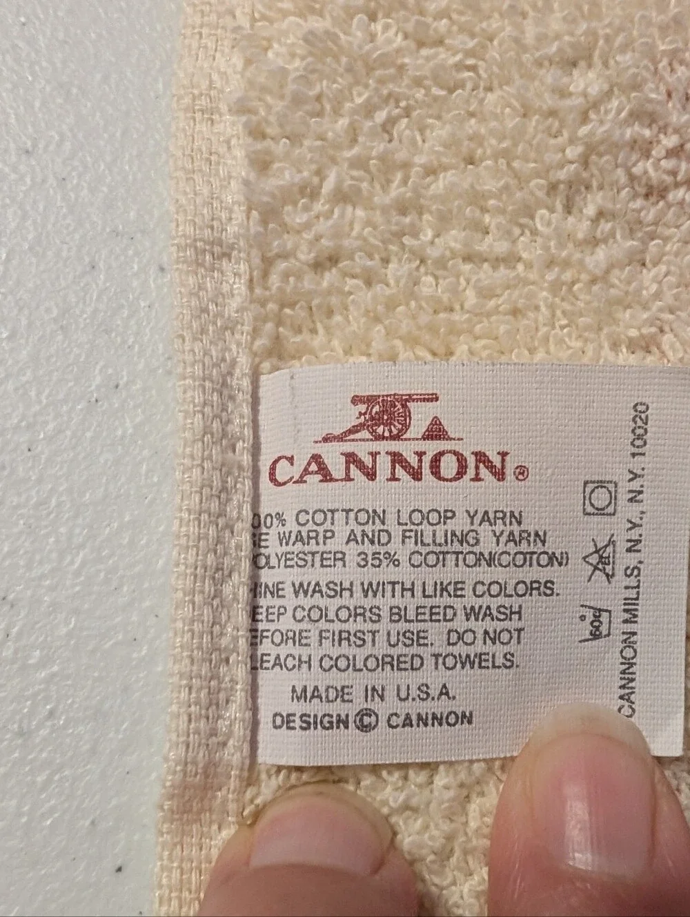 Vintage Cottagecore Bunny Rabbit Cannon Kitchen Towel & Potholder Set Cotton